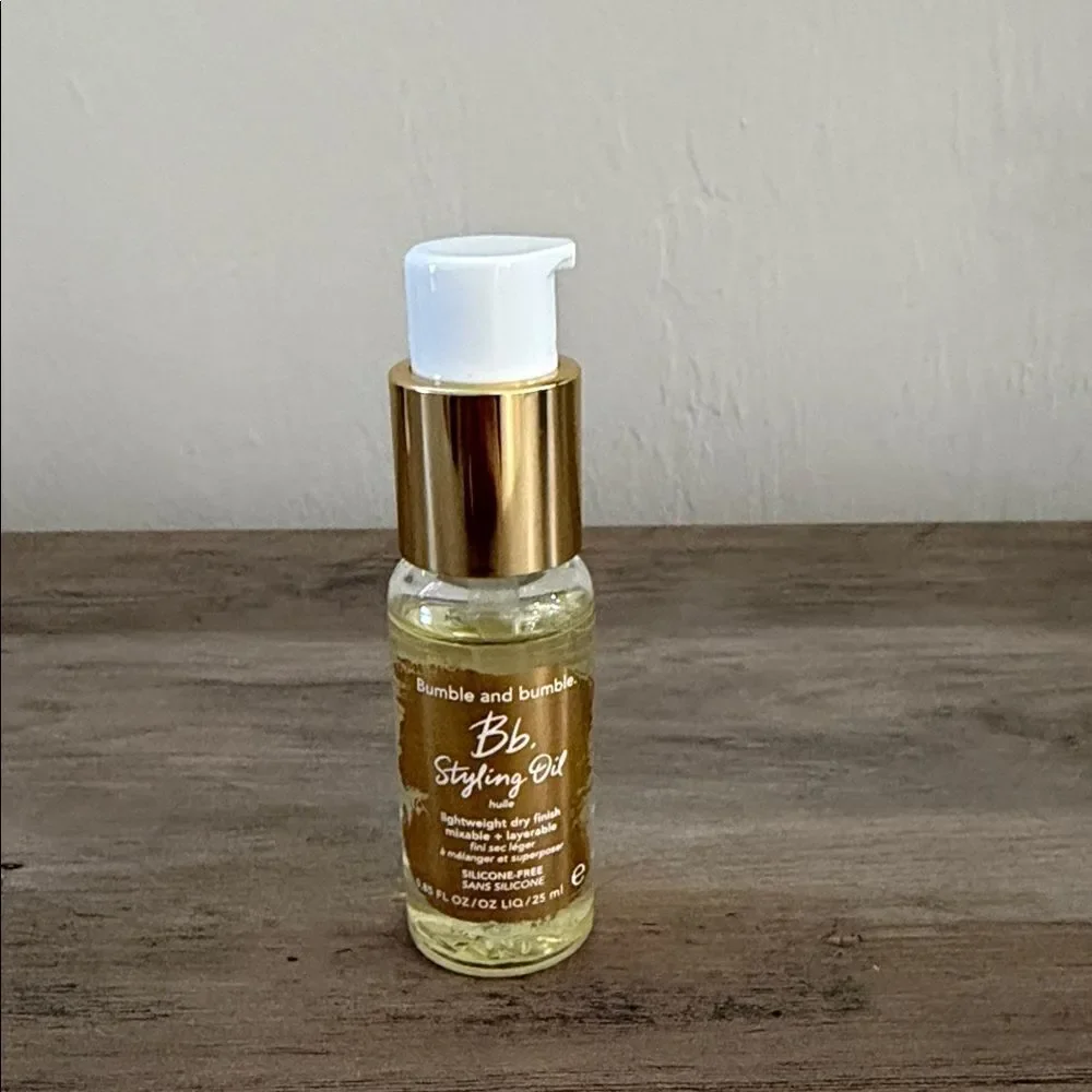 BUMBLE AND BUMBLE Mini Styling Oil Lightweight Hair Oil with Heat Protectant New